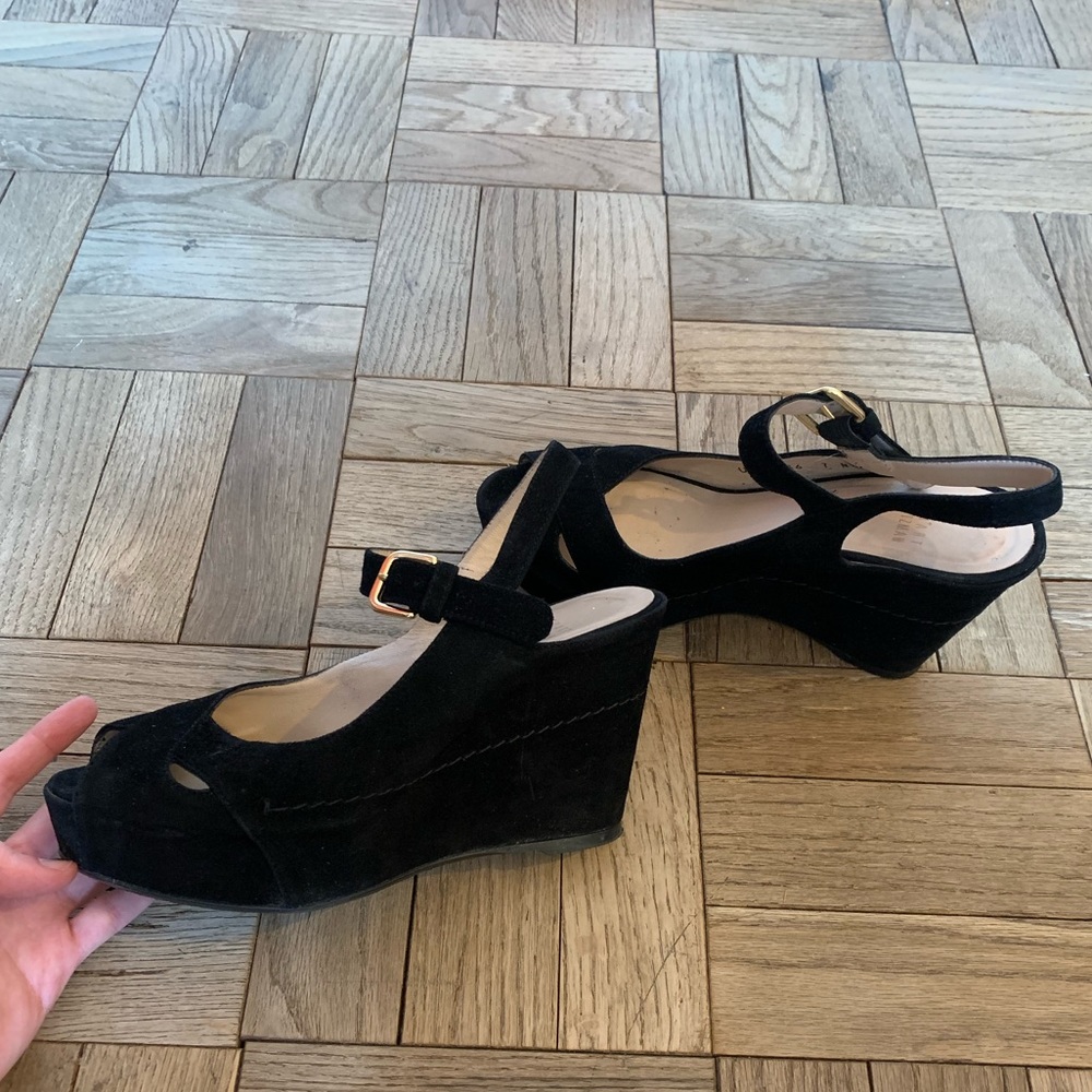 Stuart Weitzman suede heels